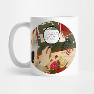 Catch me - detective mystery art, case investigation Mug